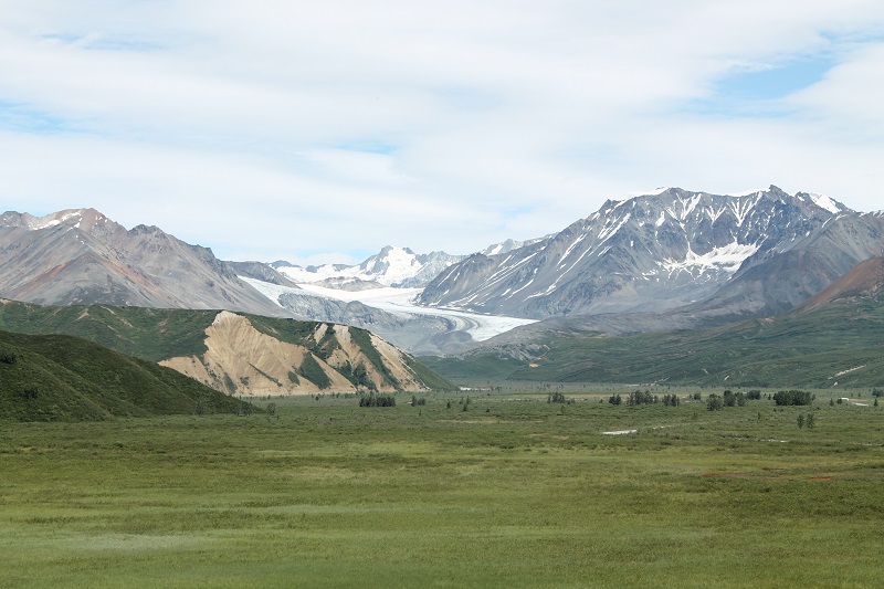 Gulkana Glacier je ako z obrázku