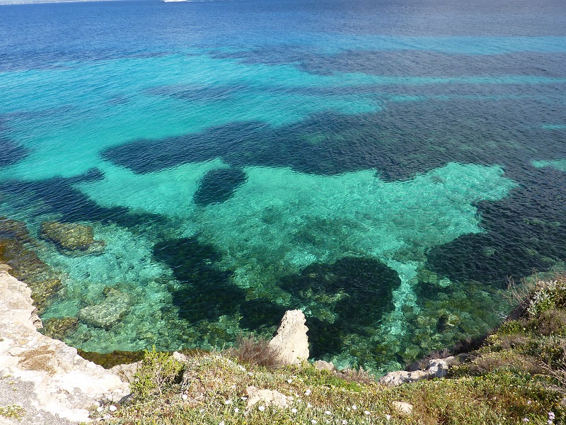 Kryštálovo čisté more pri Favignane