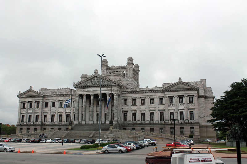 Budova urugajského parlamentu
