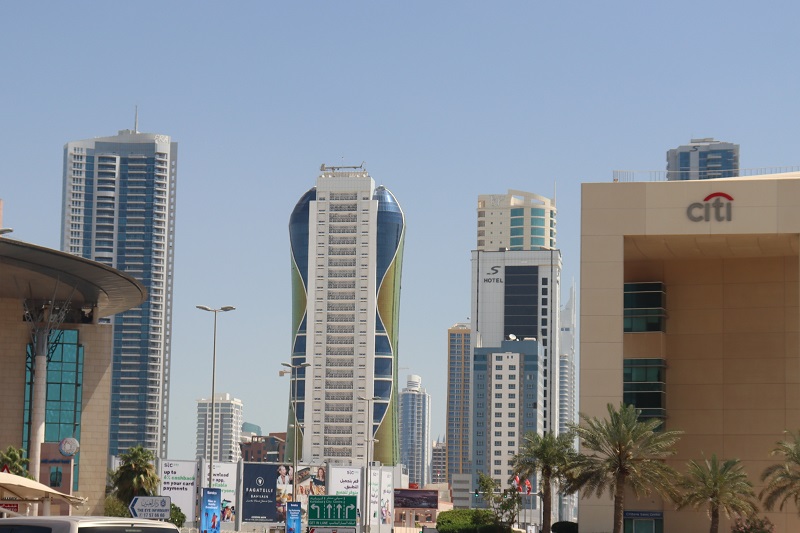 V Bahrajne je množstvo architektonicky zaujímavých budov a mrakodrapov