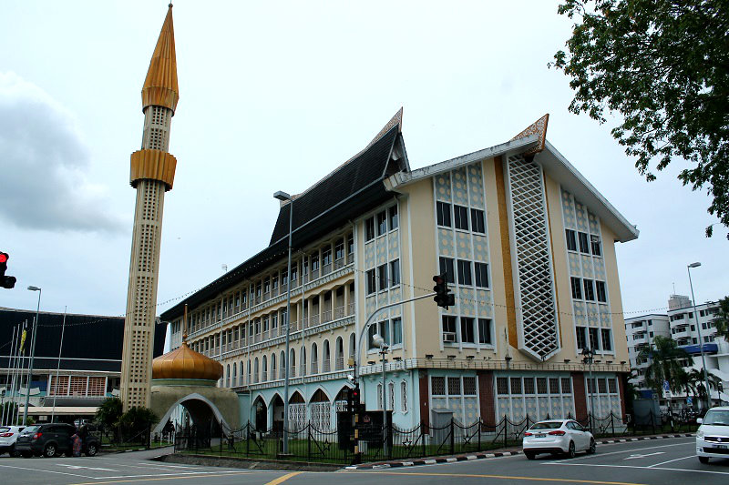 Budovy v centre Bruneja