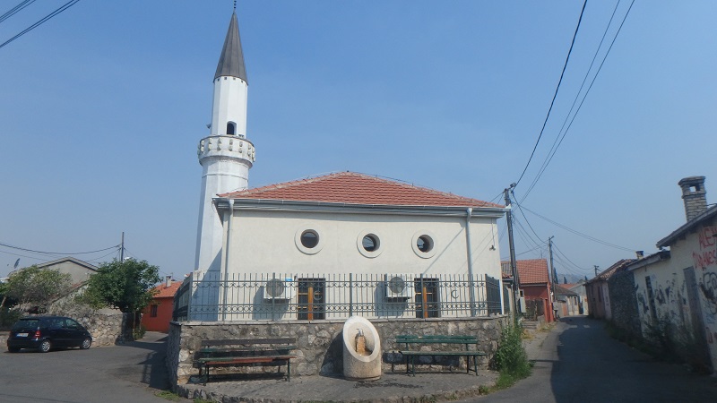 Maličká mešita v centre Podgorice
