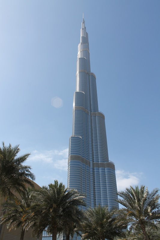 828 metrov vysoká Burj Khalifa