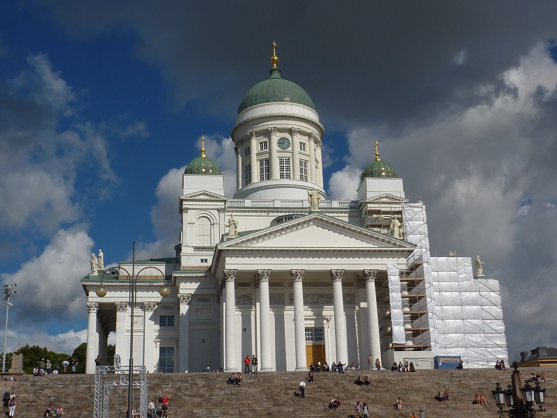 Dominanta Helsiniek - Katedrála evanjelickej cirkvi - Tuomiokirkko