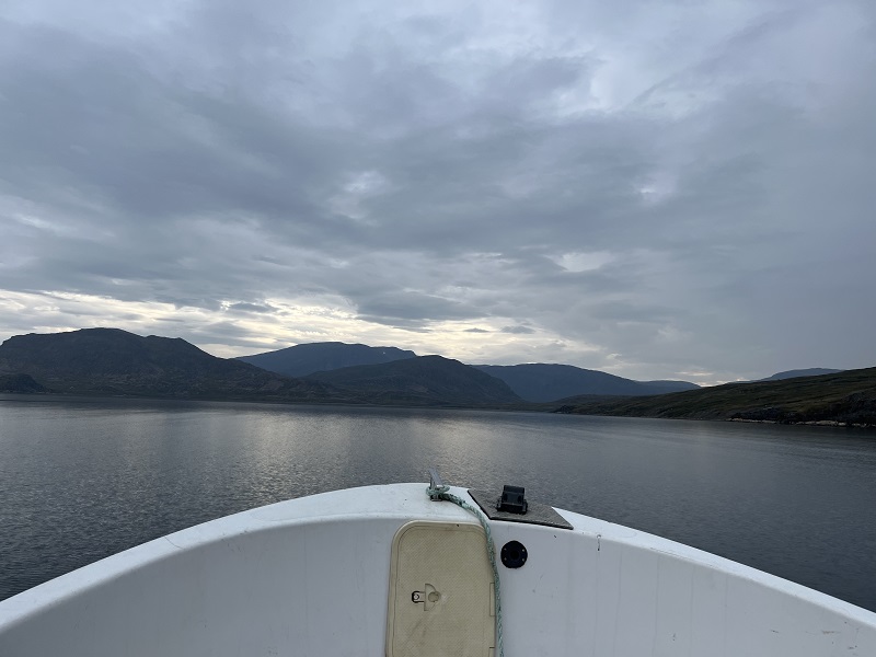 Smerujeme do fjordu Kangerluarsuk Tulleq