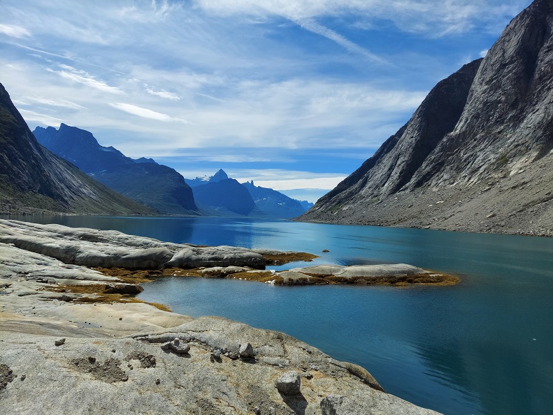 Pohľad z úplného konca fjordu 