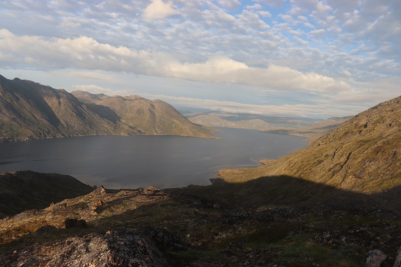 Ďalší z výhľadov na fjord Kangerluarsuk Tulleq