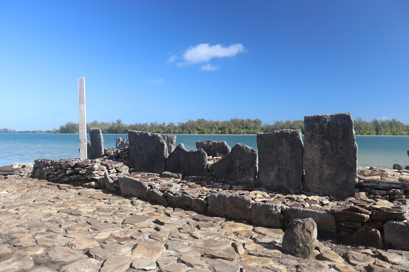 Marae na ostrove Huahine