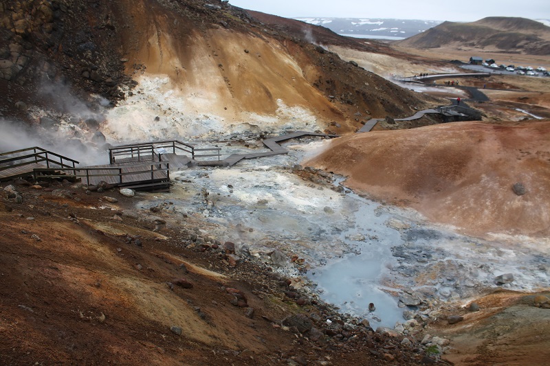Geotermálna oblasť Krýsuvík