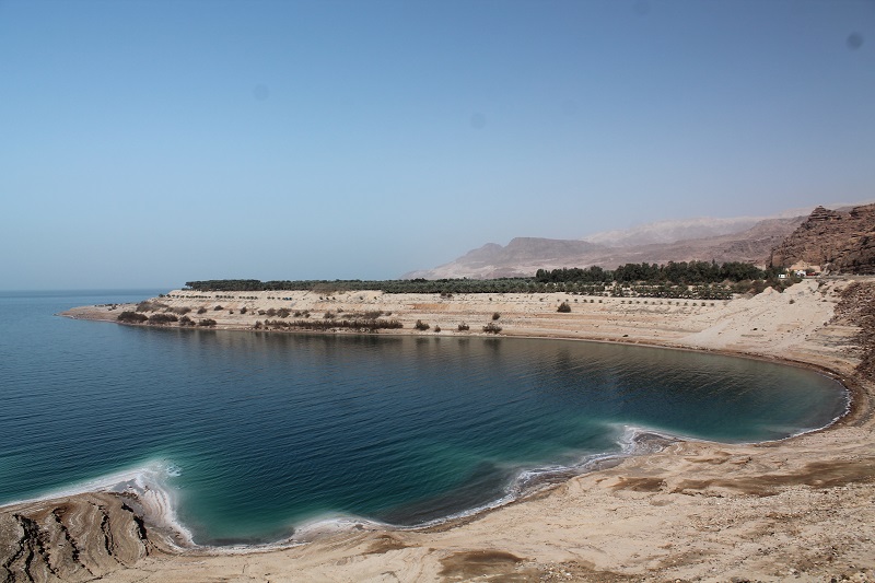 Pozdĺž pobrežia Mŕtveho mora