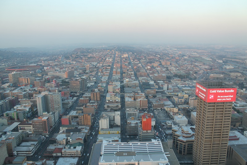 Johannesburg - moderné veľkomesto