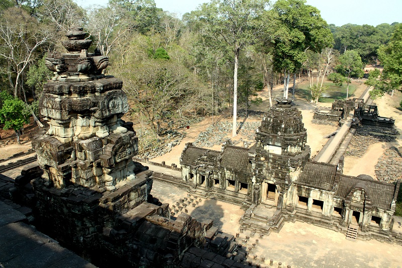 Výhľad z chrámu Ta Keo