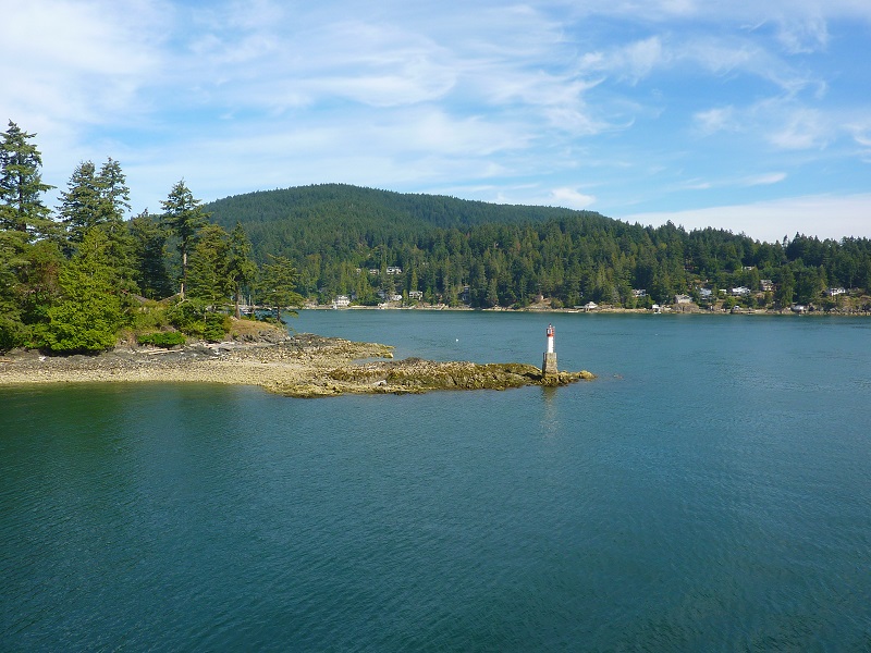 Plavíme sa smerom na Bowen Island