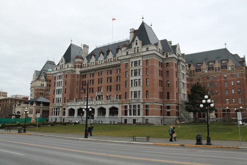 Budova hotela Fairmont Empress