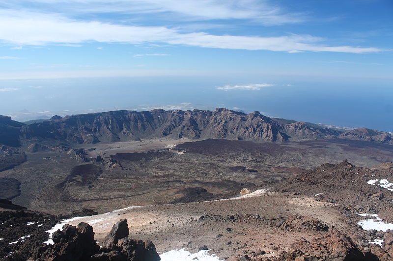 Výhľad z Pico del Teide