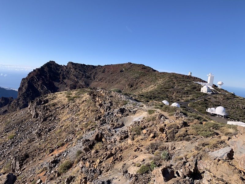 Teleskopy na Roque de los Muchachos