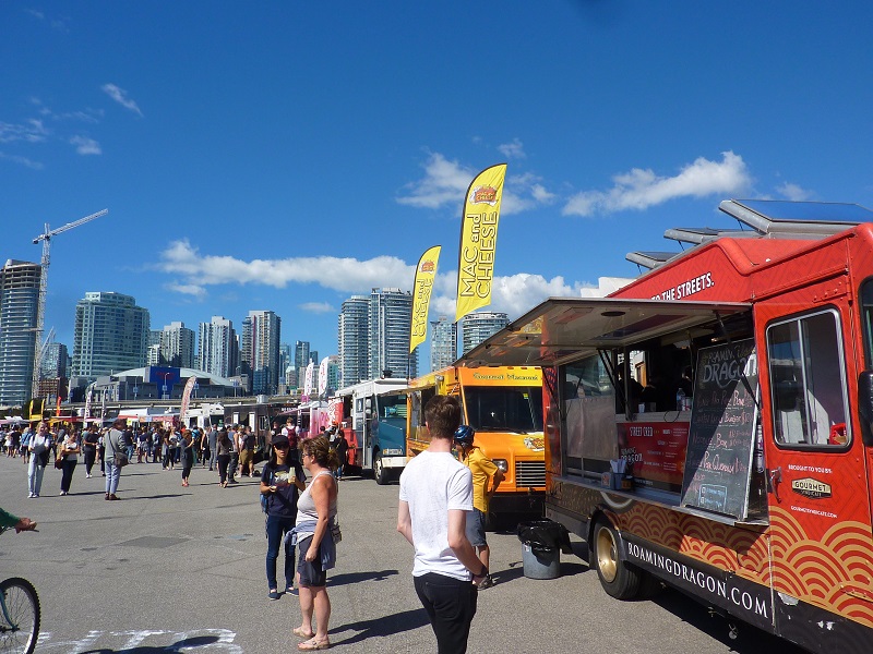 Vo Vancouveri nechýbajú ani rôzne festivaly s pouličným jedlom