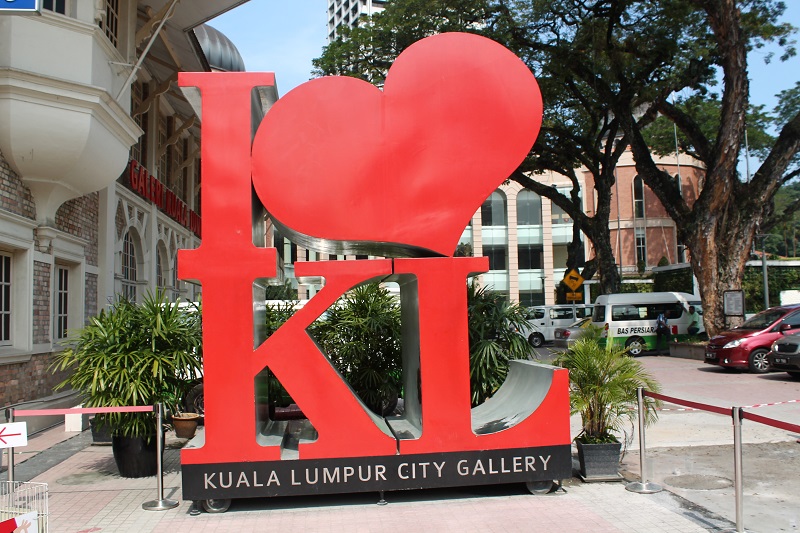 I love KL pred Kuala Lumpur City Gallery