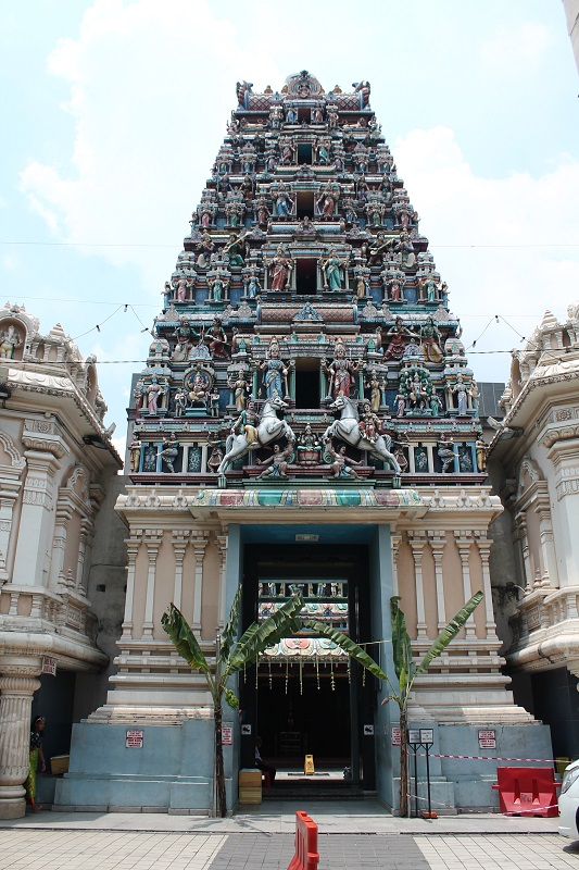 Vstup do Sri Mahamariamman Temple