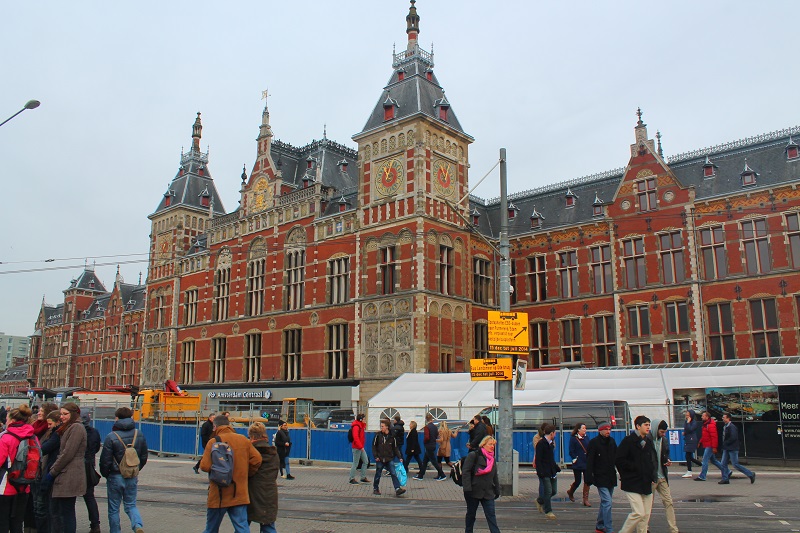 Budova amsterdamskej stanice Centraal