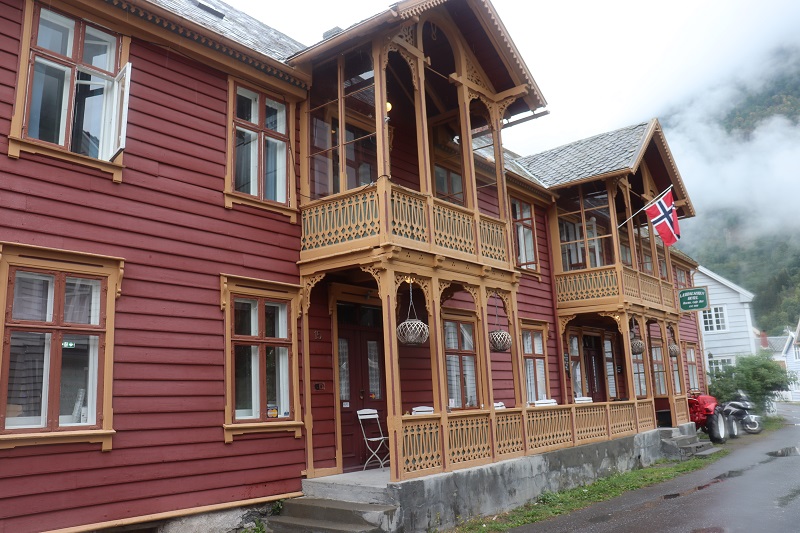 Asi najkrajšia budova v Lærdalsøyri