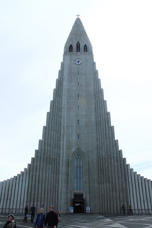 Kostol Hallgrímskirkja v Reykjavíku