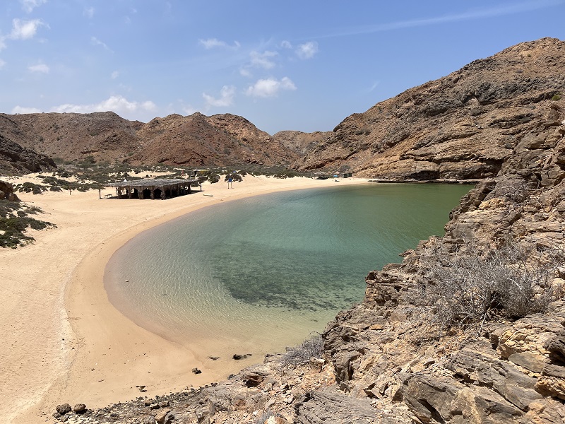 Al-Kham beach zo skál