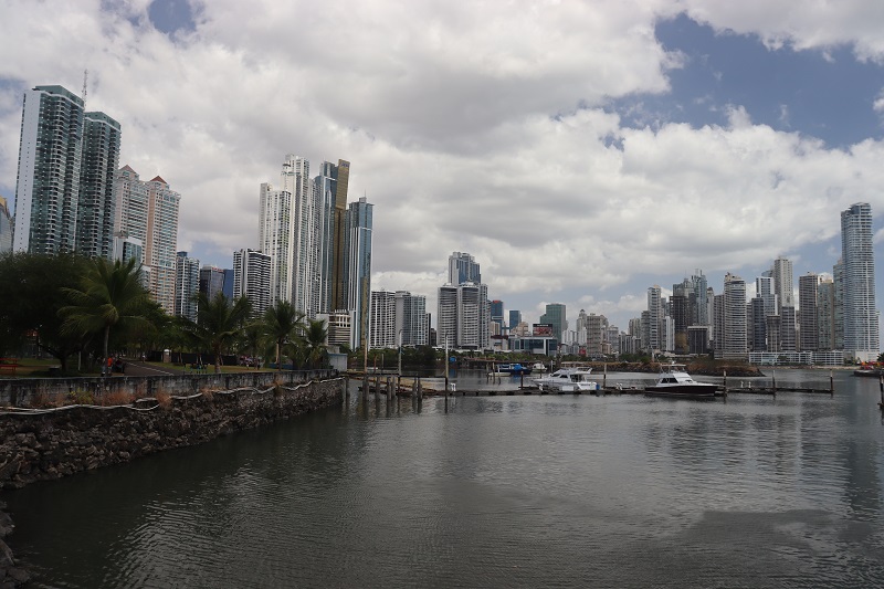 Panama City je moderné mesto plné mrakodrapov