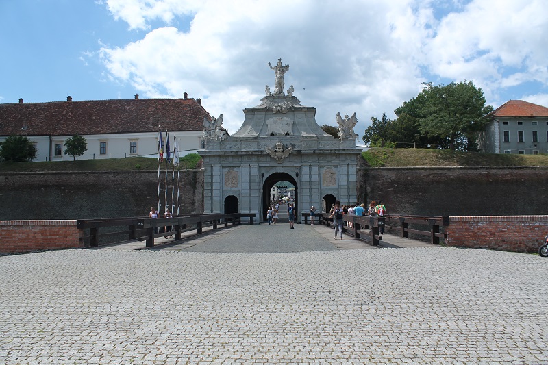 Jedna zo vstupných brán do Citadely