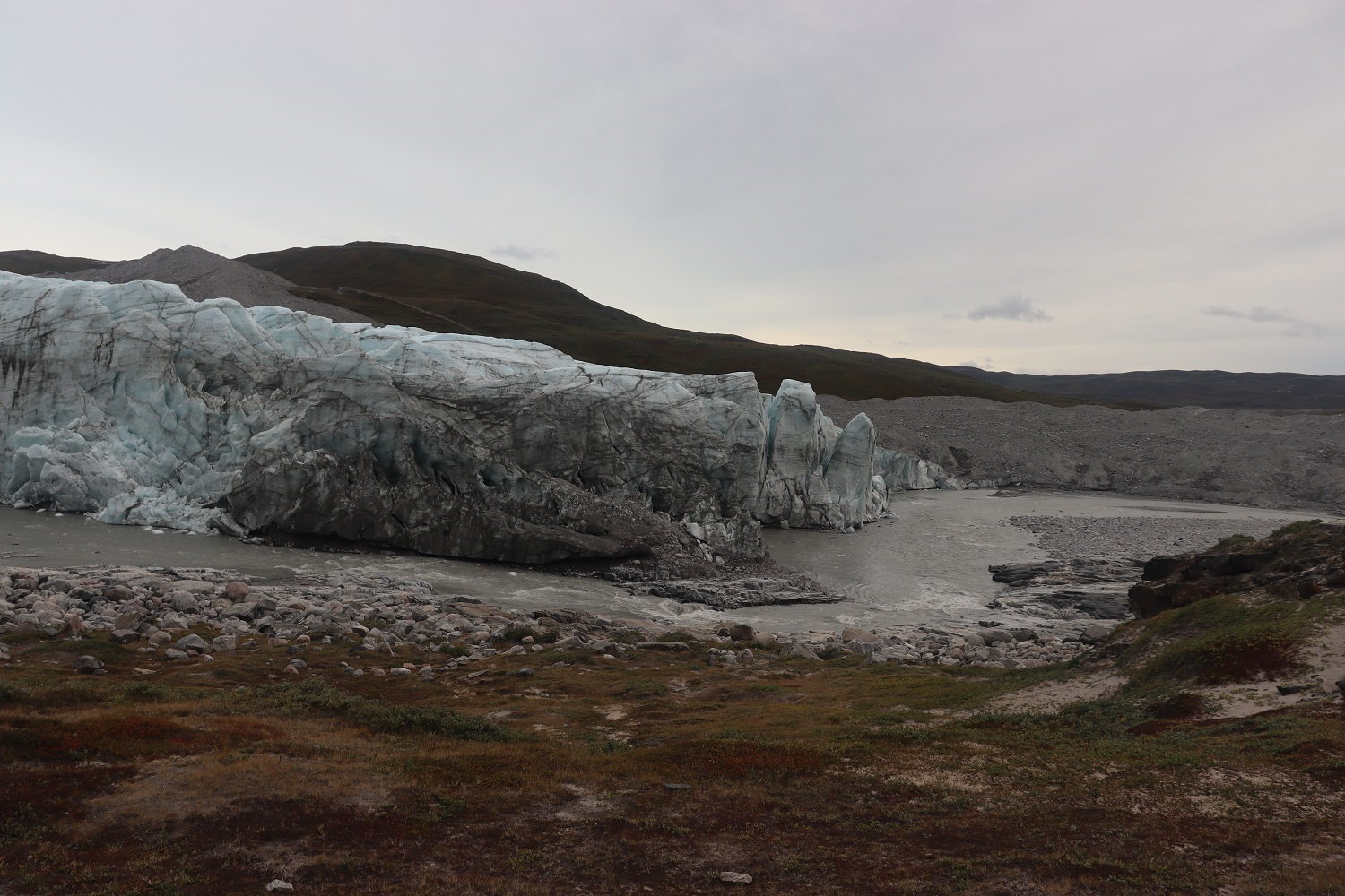 Grónsko, Kangerlussuaq: túra k ľadovcu Russell Glacier