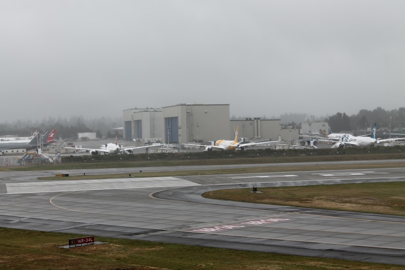 Boeingy 787 čakajúce na prebratie od budúcich majiteľov