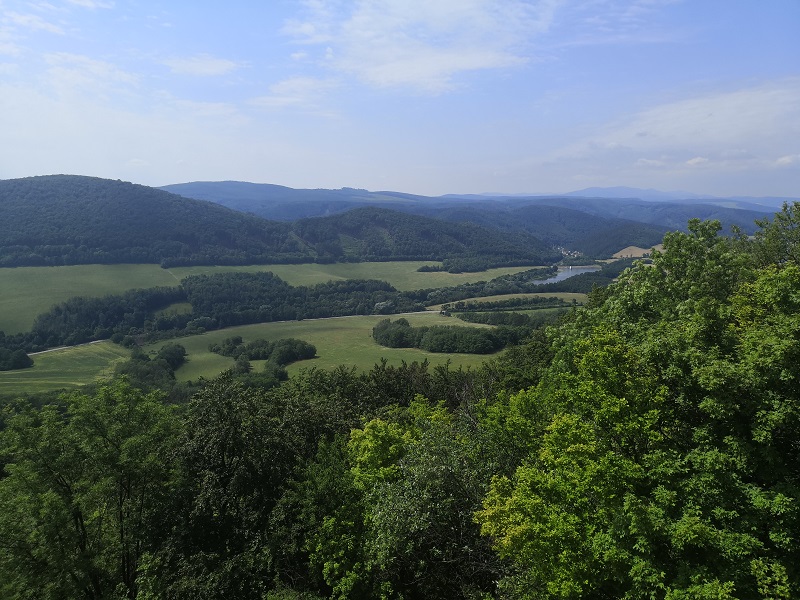 Výhľad z Hrombaby na opačnú stranu