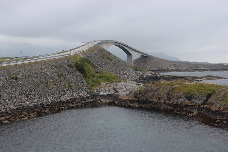 V Nórsku budete prechádzať cez veľa kvalitných mostov
