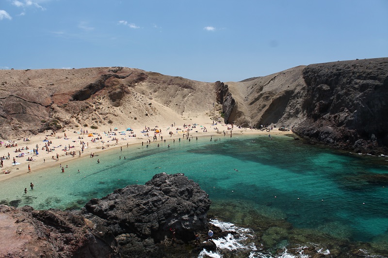 Nájsť  krásnu pláž na kúpanie na Kanárskych Ostrovoch nie je problém