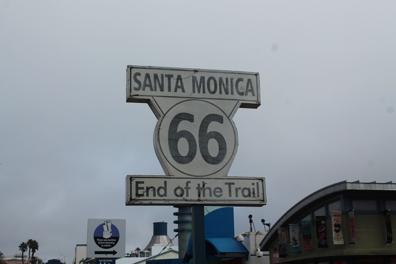 Santa Monica – koniec route 66