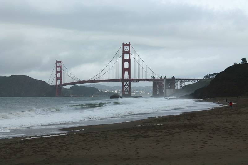 Golden Gate je väčšinou zahalený v hmle