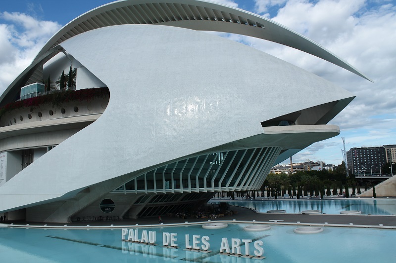 Palau de les Arts Reina Sofia nám pripomína nejakú veľrybu