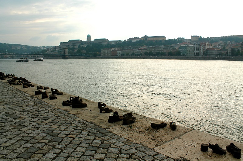 Budapešť topánky na Dunaji