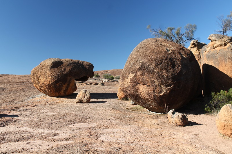 Skalné útvary na Wawe Rock