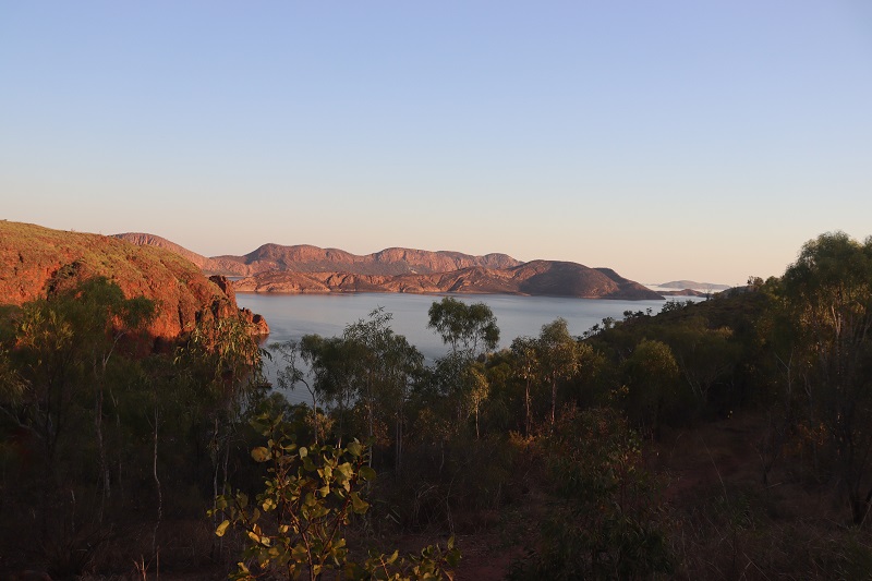 Výhľady na Lake Argyle