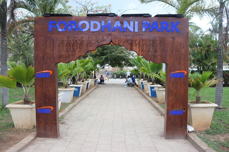 Forodhani Gardens je veľmi pekný park pri pobreží