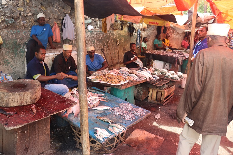 Rybí trh v Stone Towne