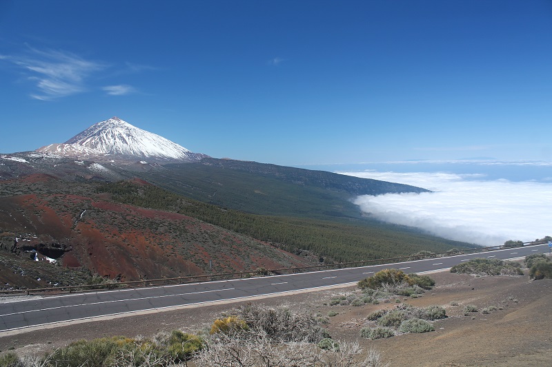 Vulkán Teide, najvyšší vrch nielen Tenerife, ale aj celých Kanárskych ostrovov