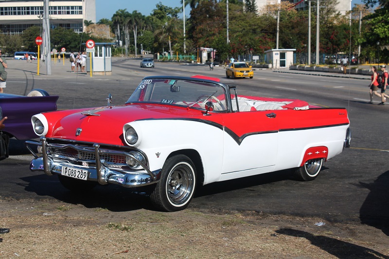 V Havane je veľká koncentrácia kabrioletov