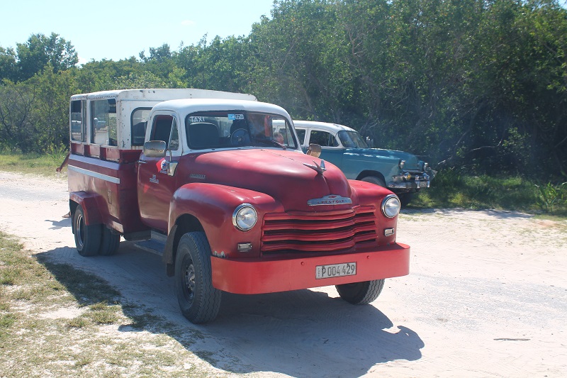 Aj takto môžu vyzerať taxi collectivo na Kube