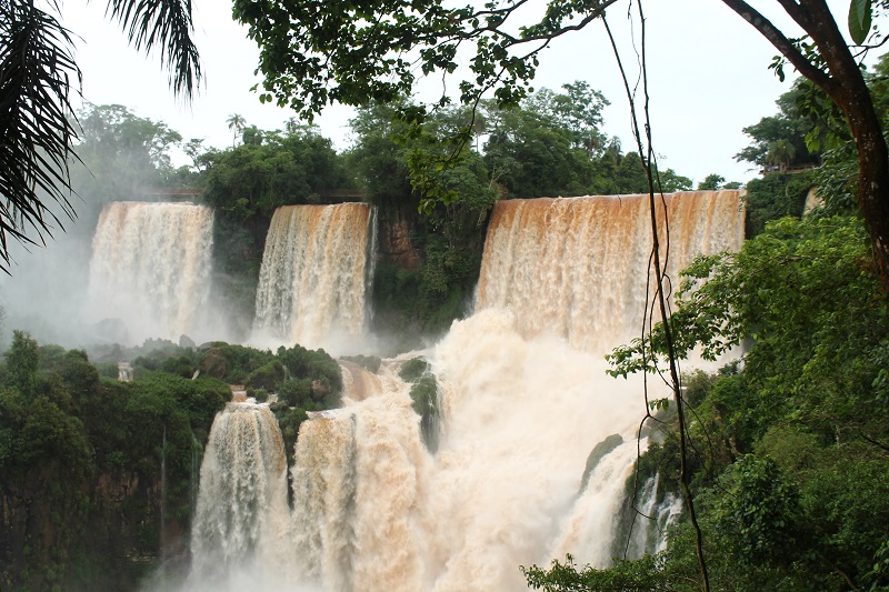 Argentínska strana vodopádov Iguazu