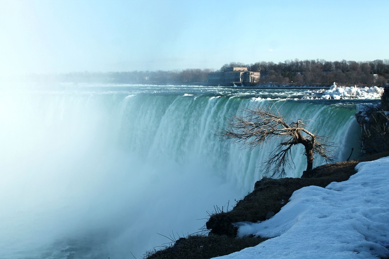 Niagarské vodopády v plnej kráse